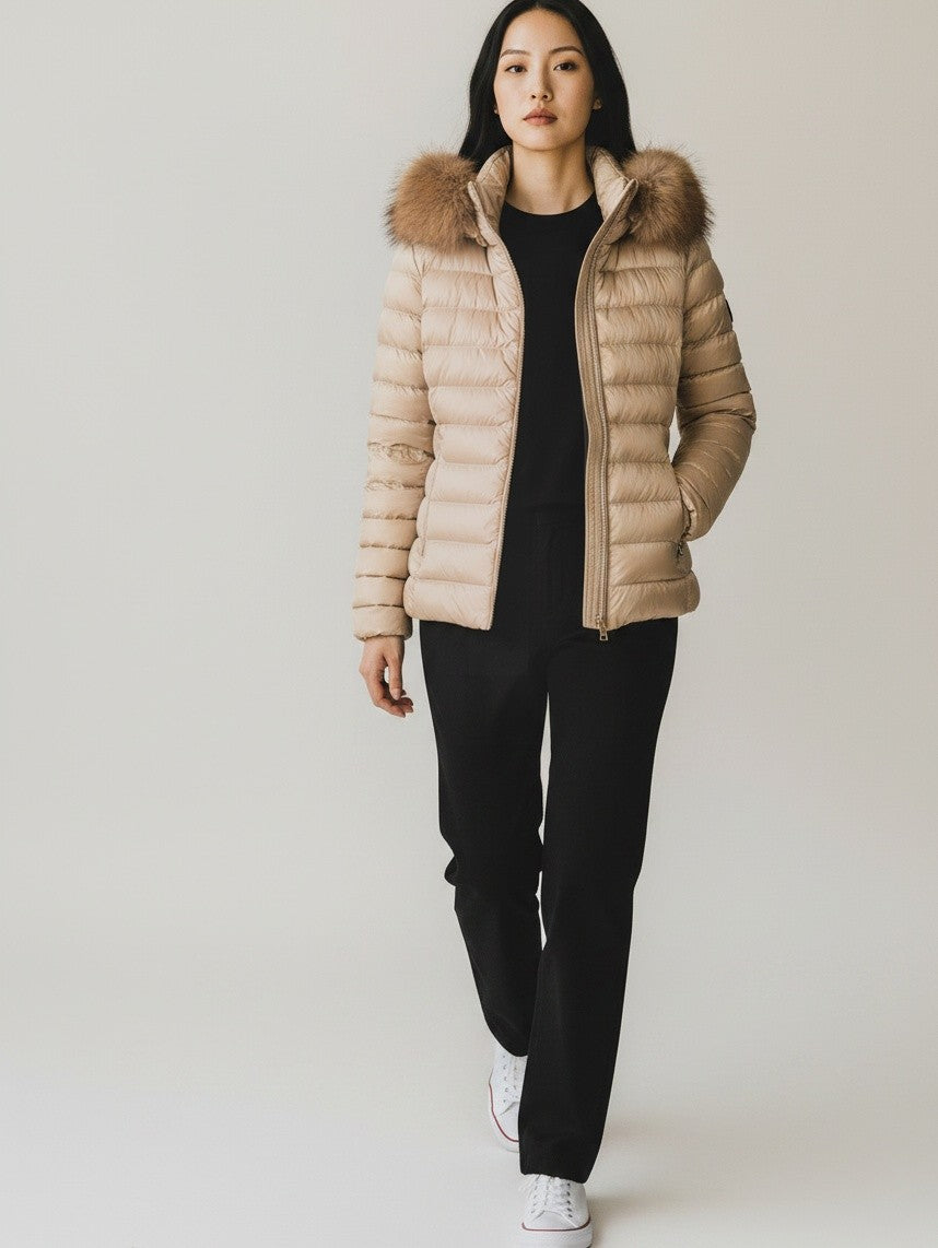 Piumino corto Museum Camilla MUAU26W506 CAMILLA 726XXX LIGHT GOLD MUSEUM 