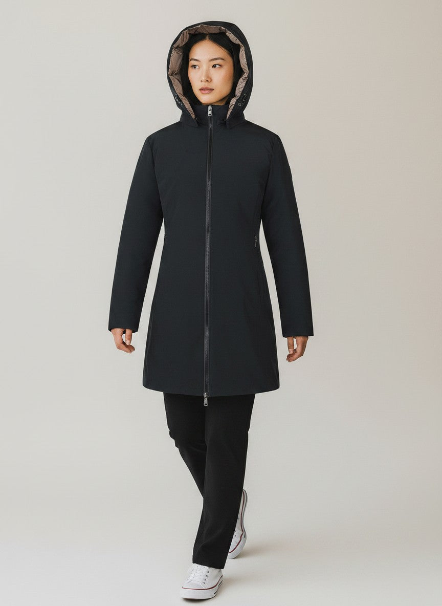 Piumino Museum Elizabeth double nero/bronzo MUWI26W503 ELIZABETH 20671S BLACK MUSEUM 