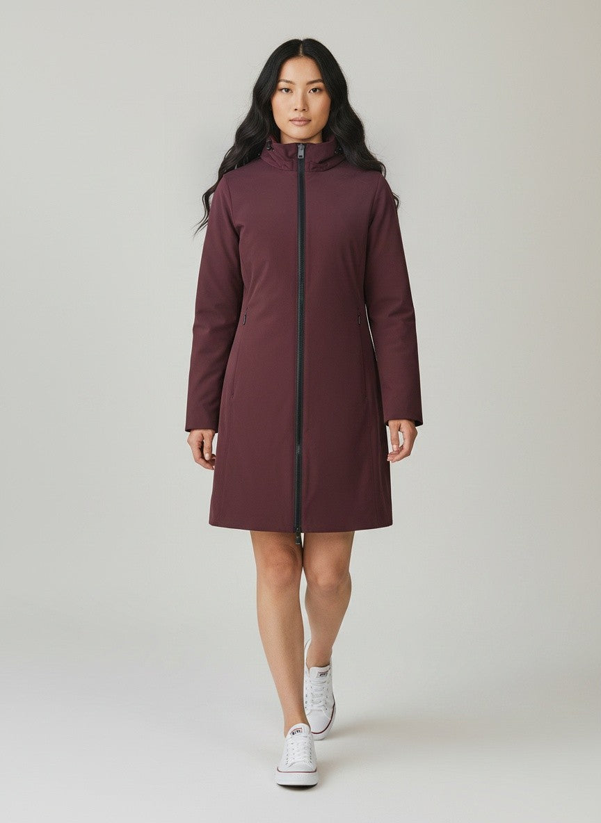 Piumino Museum Elizabeth double MUWI26W503 ELIZABETH 72G559 PLUM MUSEUM 