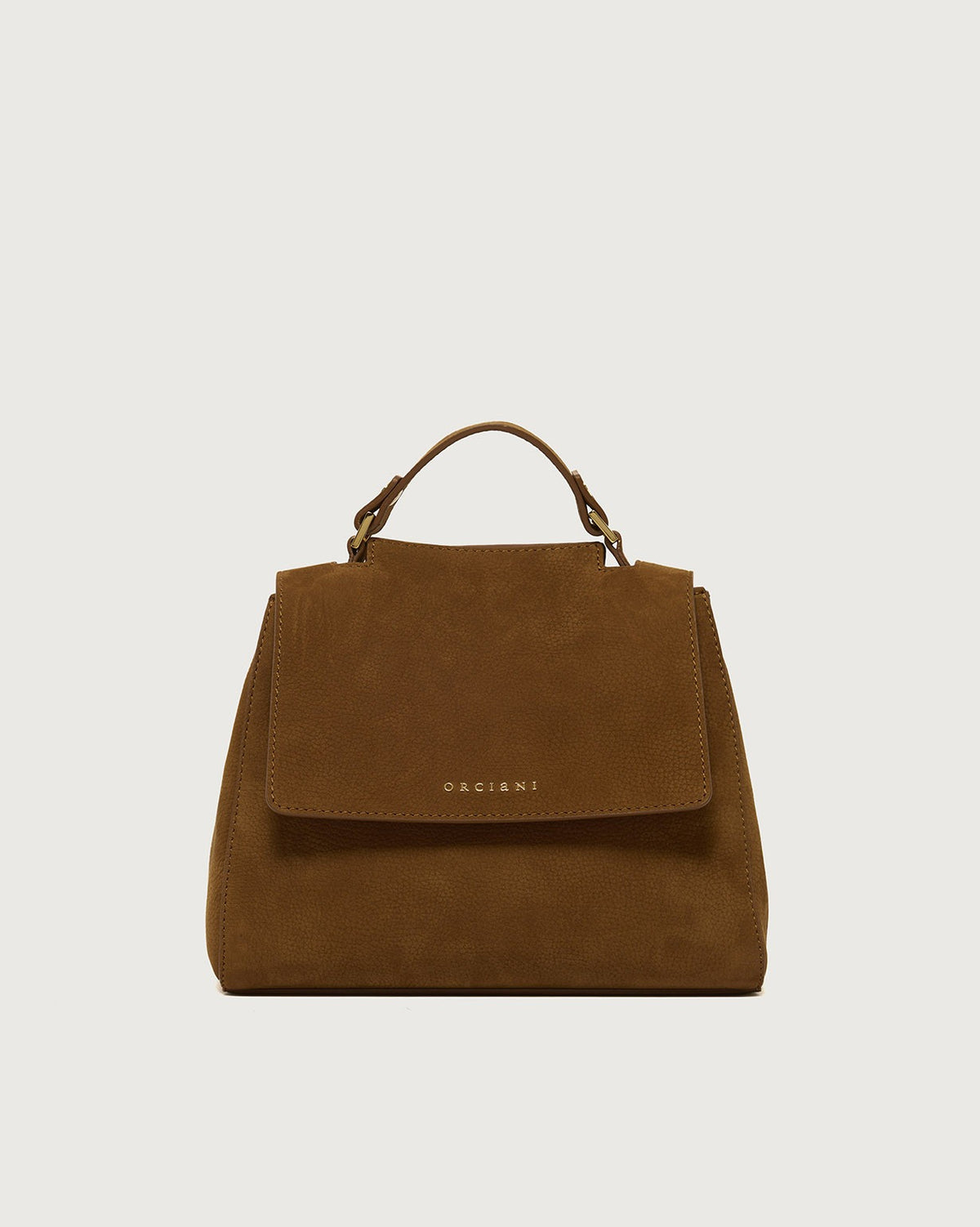Borsa Sveva Nabucco Small a mano in pelle nabuk con tracolla B01999NBU SELLA ORCIANI 