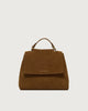 Borsa Sveva Nabucco Small a mano in pelle nabuk con tracolla
