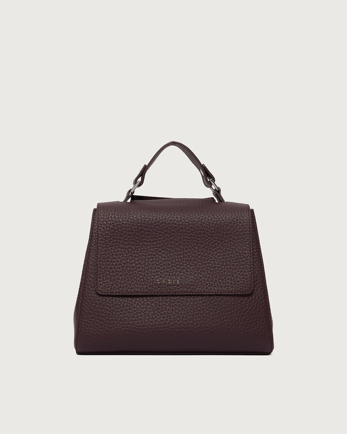 Borsa Sveva Soft Small a mano in pelle con tracolla<BR/> B01999SOF BURGUNDY ORCIANI 