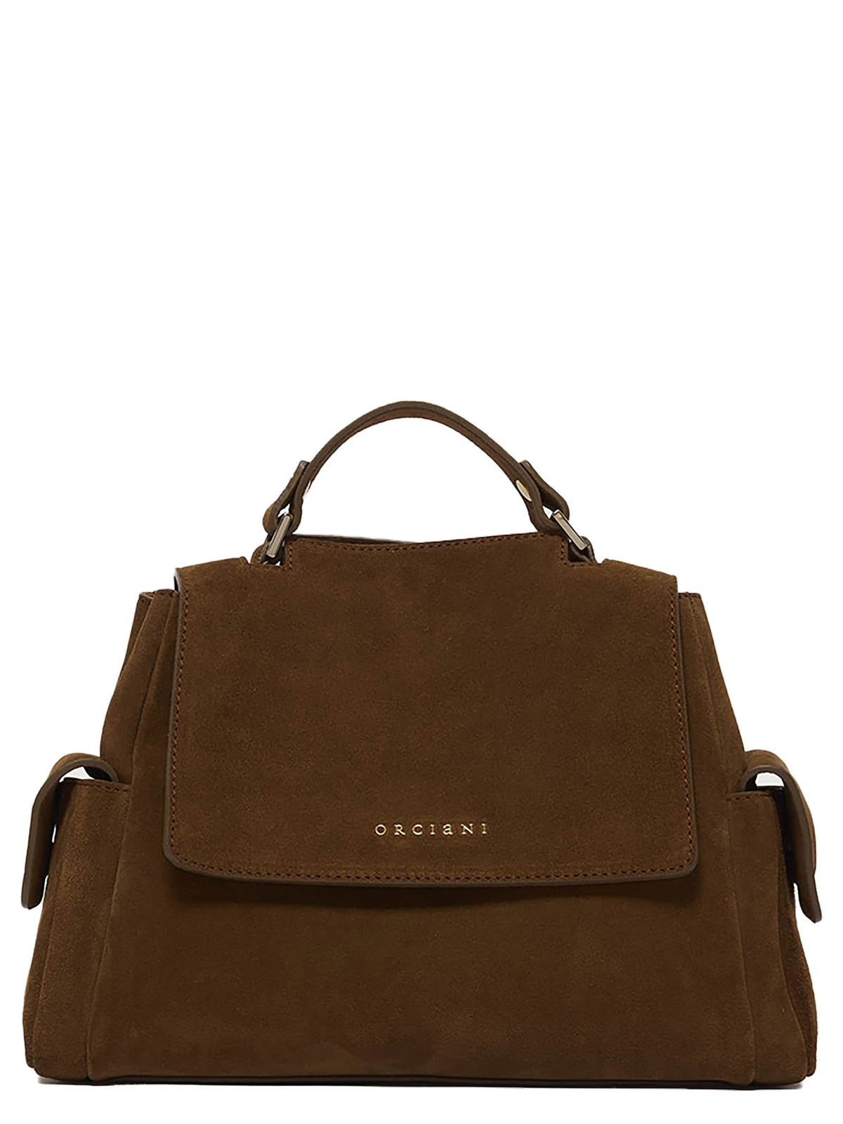 Borsa Orciani Sveva Cargo Peach Small in pelle tabacco BP1999PEO TABACCO ORCIANI 