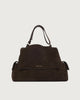 Borsa Sveva Peach Cargo Midi a spalla in suede