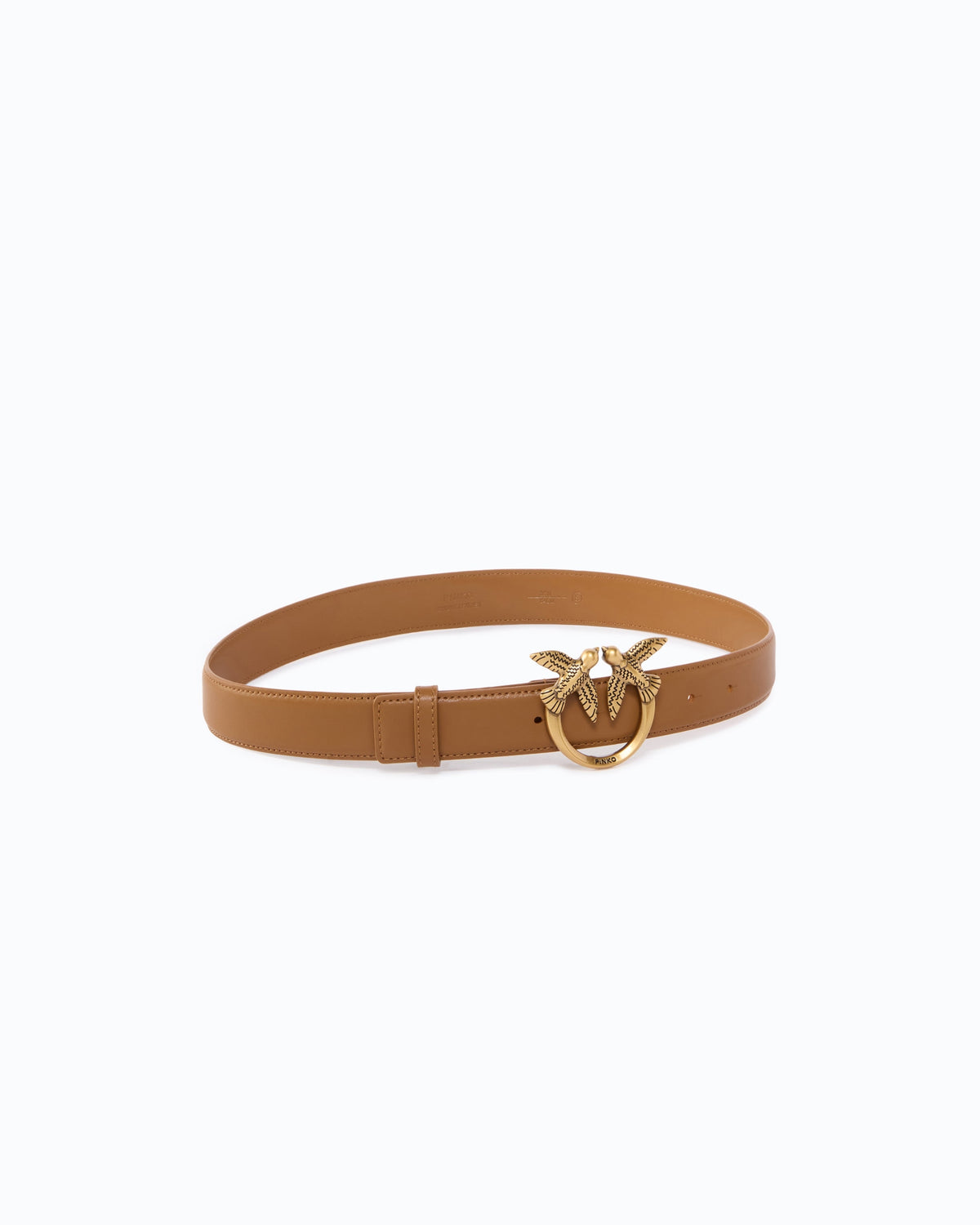 Cintura in pelle da 3 cm con fibbia Love Birds 100125A0F1 M12Q PINKO 
