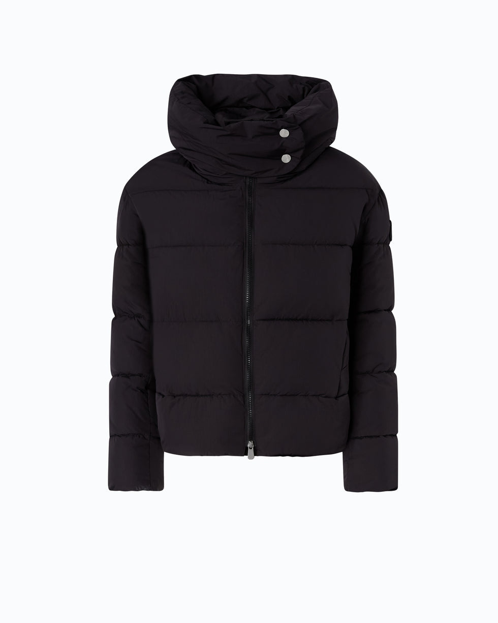 Piumino con cappuccio in tela tecnica 101602A3EA Z99 PINKO 