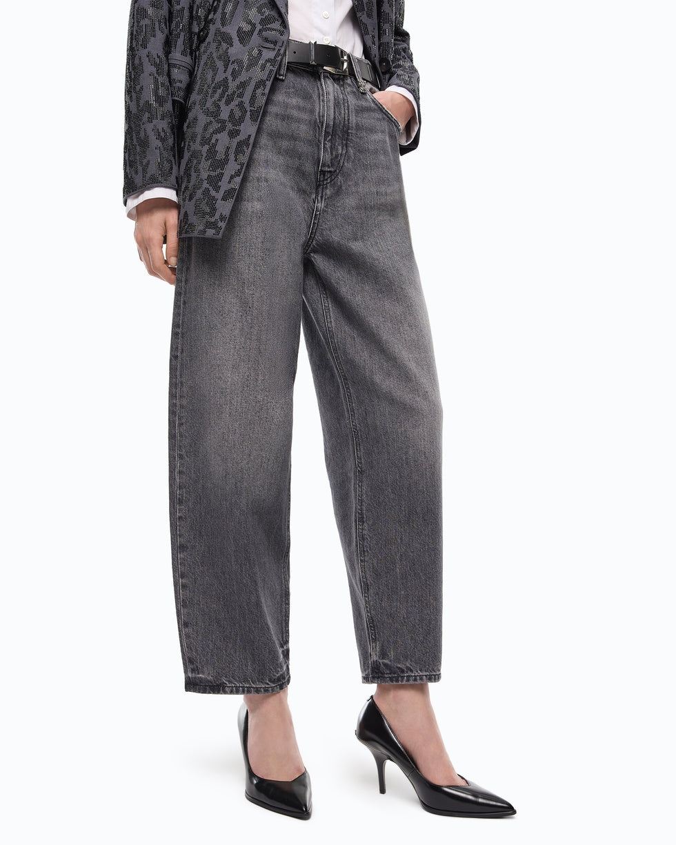 Jeans balloon in denim grigio estelle 103857A2RY PJ9 PINKO 