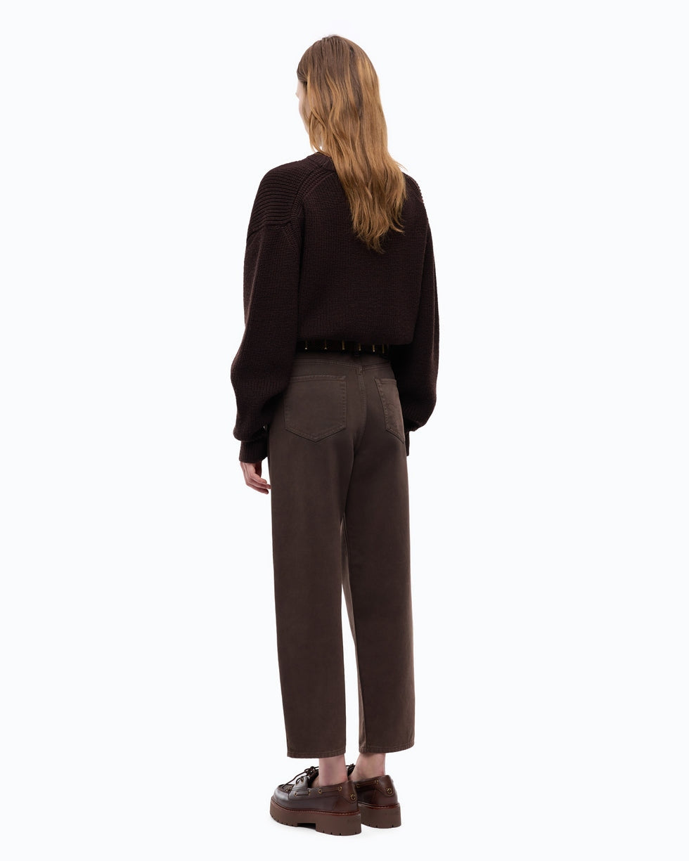 PINKO Pantaloni barrel fit in bull denim 103857A3KU L72 PINKO 