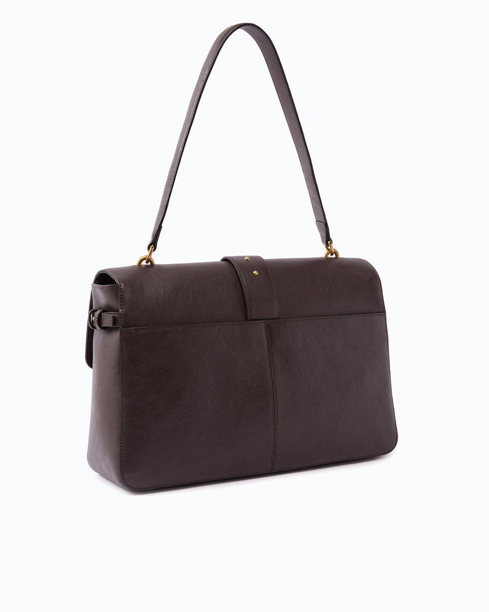 Borsa a spalla grande Extra Love Bag One Slouchy in pelle new biker 105067A2JG M12Q PINKO 