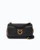 Borsa a tracolla Mini Love Bag Click Soft Horizontal in pelle fiore