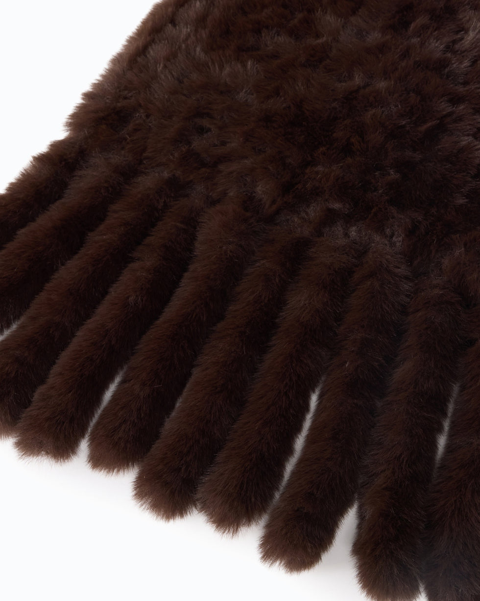 PINKO Maxi sciarpa effetto pelliccia<BR/> 107079A3EH L72 PINKO 