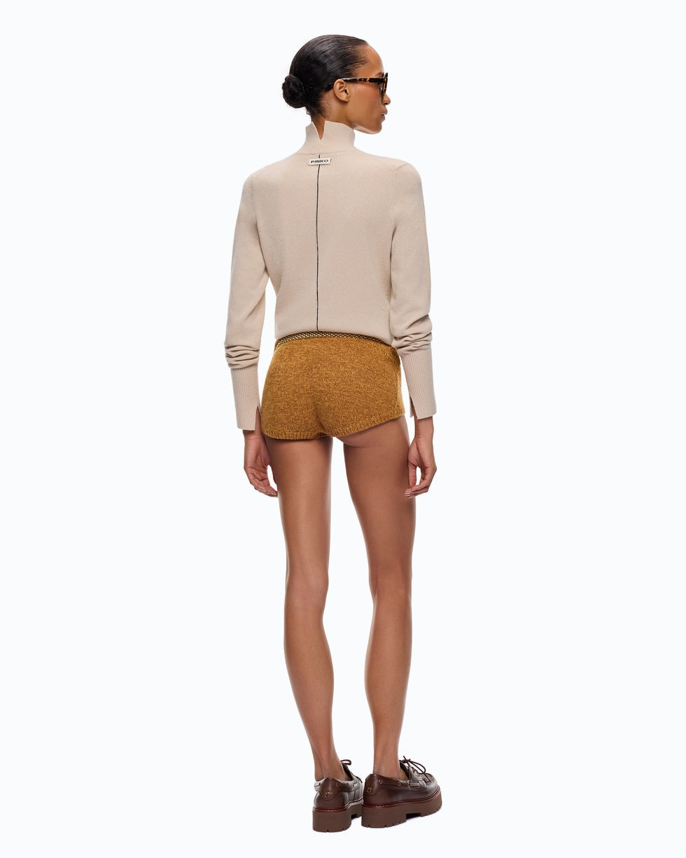 PINKO Maglia dolcevita in lana e cashmere 107204A3G1 I20 PINKO 
