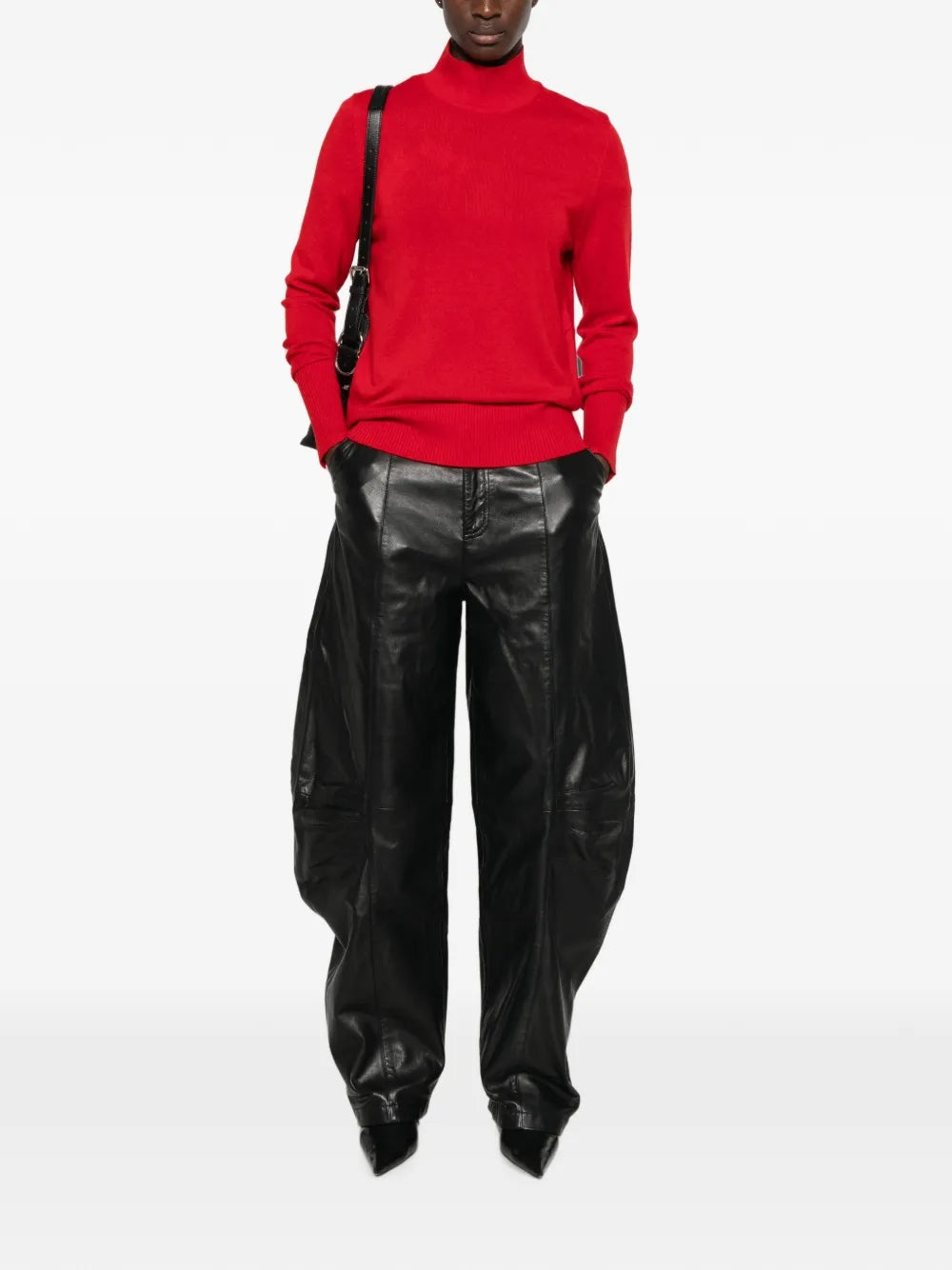 PINKO Maglia dolcevita in lana e cashmere 107204A3G1 R66 PINKO 