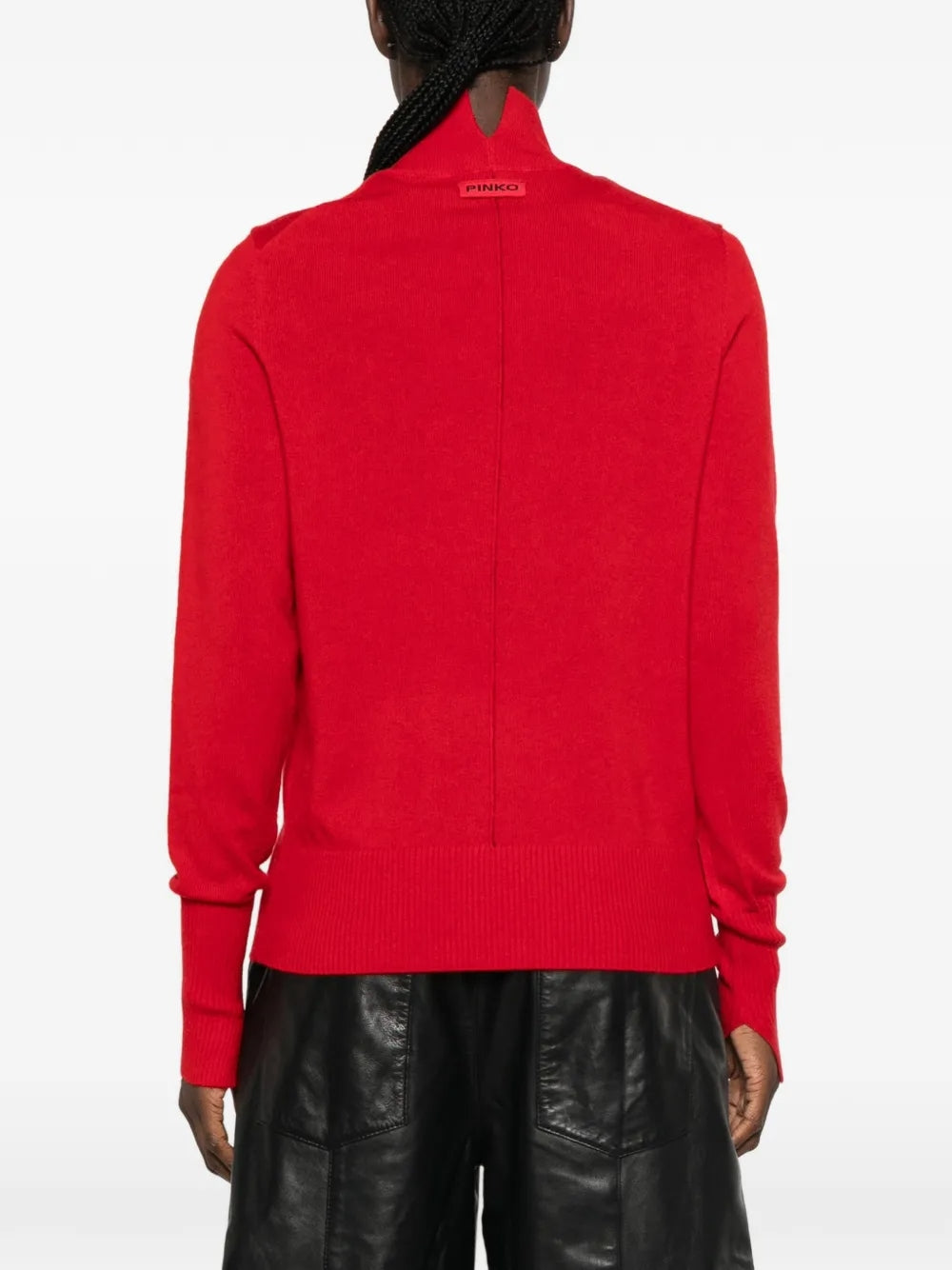 PINKO Maglia dolcevita in lana e cashmere 107204A3G1 R66 PINKO 