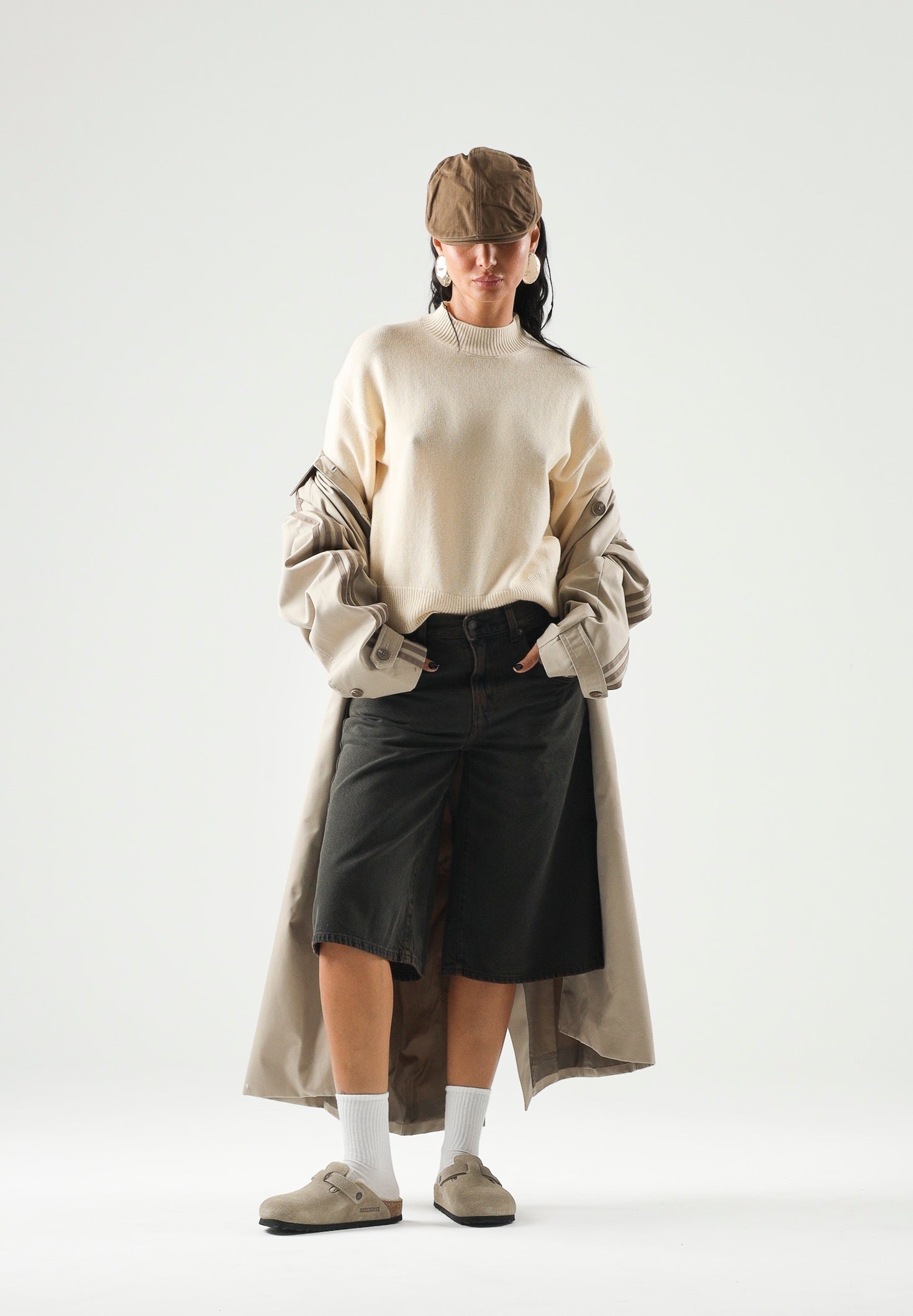 PINKO Maglia SPARTA SWEATER rugiada gelata-beige da donna con lavorazione essenziale 107205A3G1 C15 PINKO 