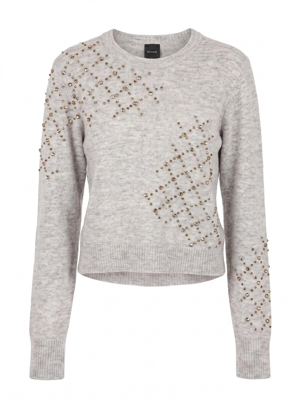 PINKO maglia in lana salisburgo con applicazioni 107273A3GH I42 PINKO 
