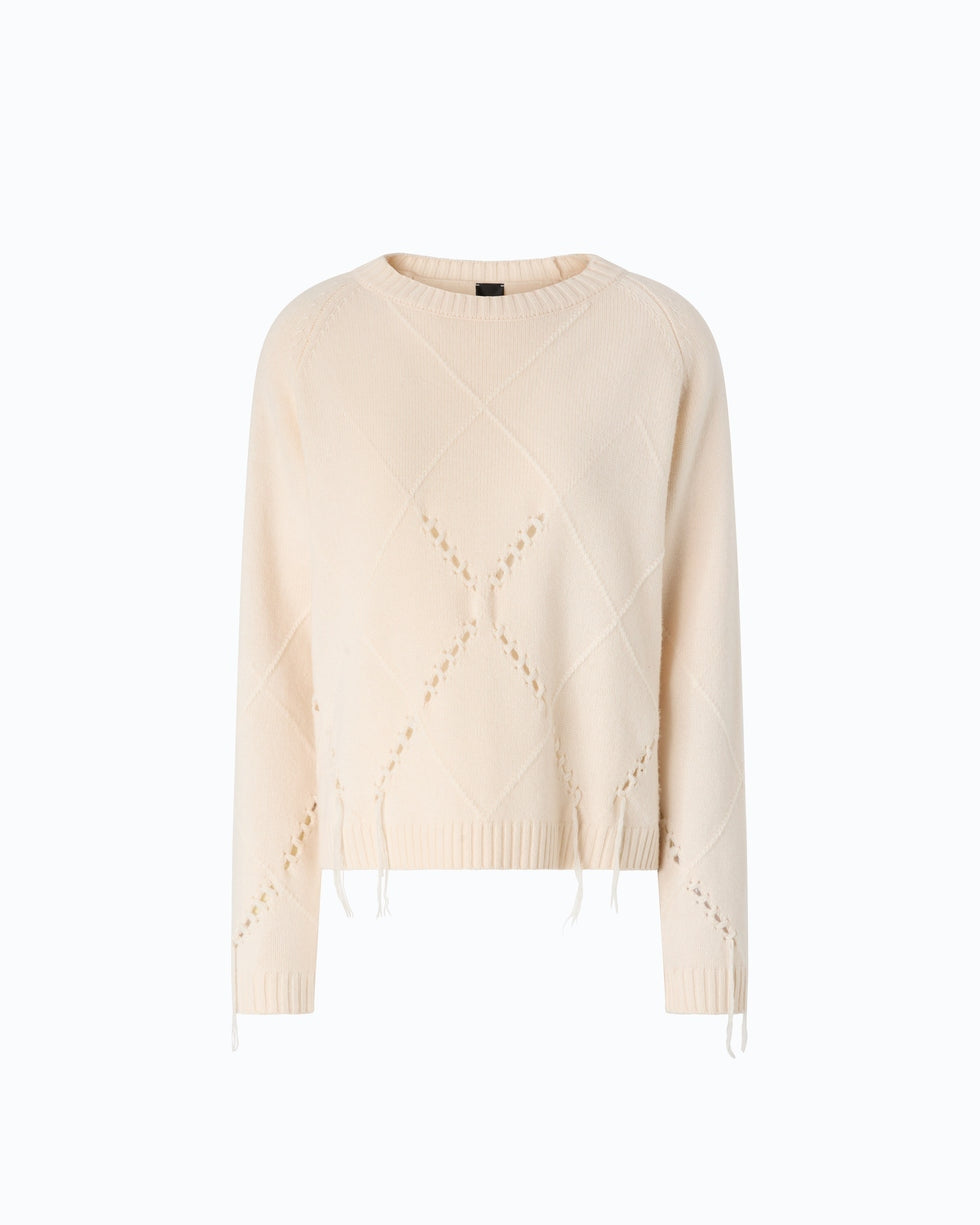 PINKO Maglione in lana e cashmere con maxi rombi 107377A3JE C15 PINKO 