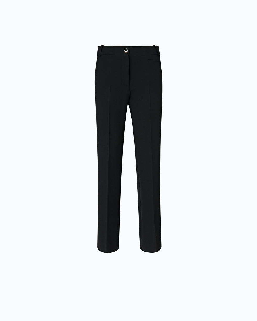 Pantaloni con piega stirata protea 107415A3DA Z99 PINKO 