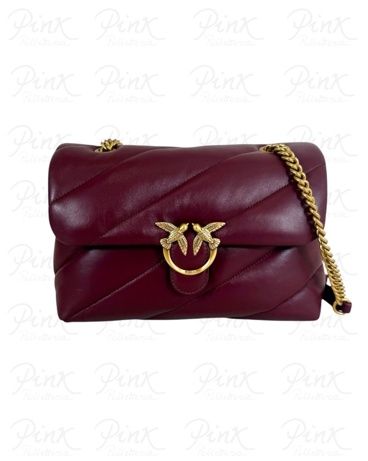 PINKO Love Puff Classic Ribes Intenso-Antique Gold 107616A0F2 WW5Q PINKO 