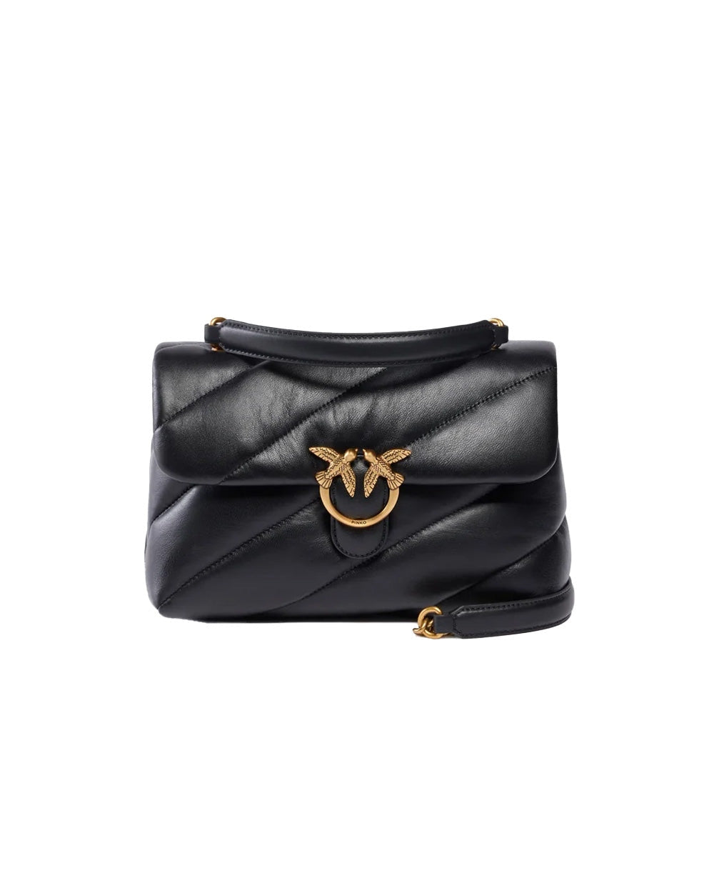 Borsa PINKO donna  Love Bag Puff Maxi Quilt New Buckle Nera 107616A0F2 Z99Q PINKO 