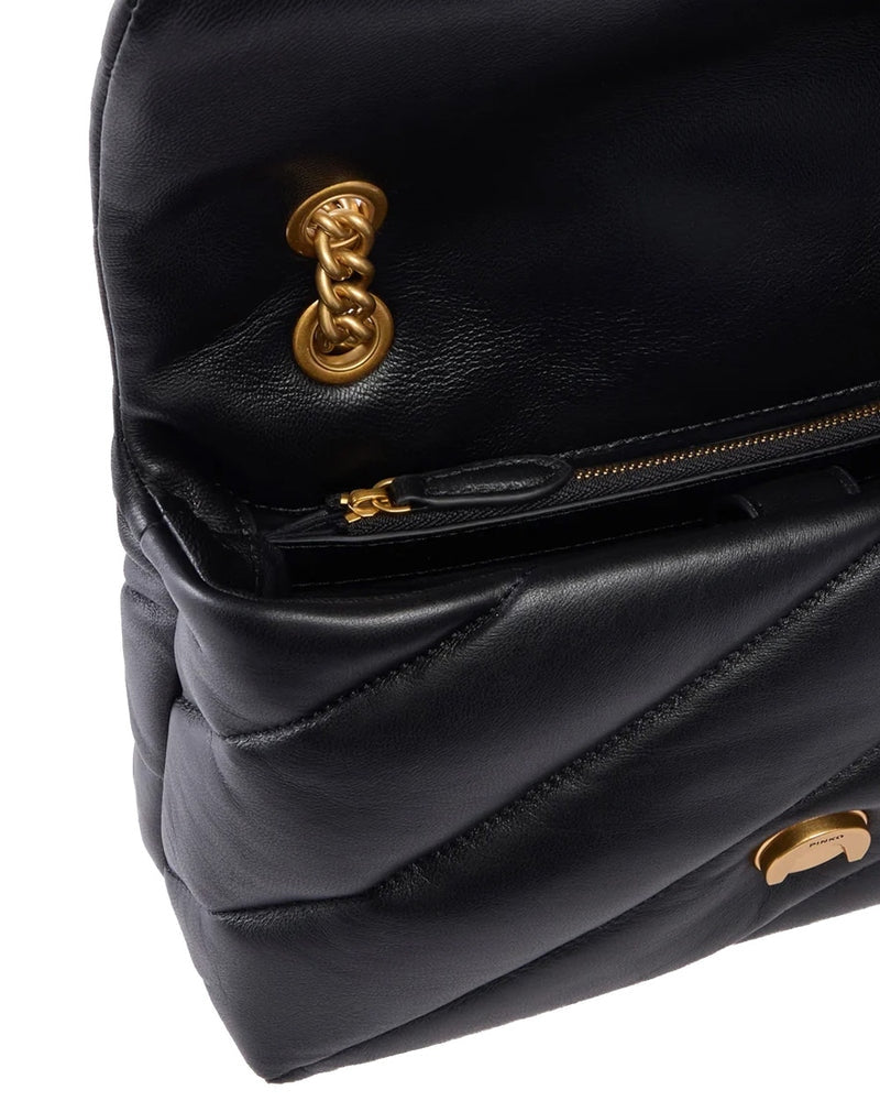 Borsa PINKO donna  Love Bag Puff Maxi Quilt New Buckle Nera 107616A0F2 Z99Q PINKO 