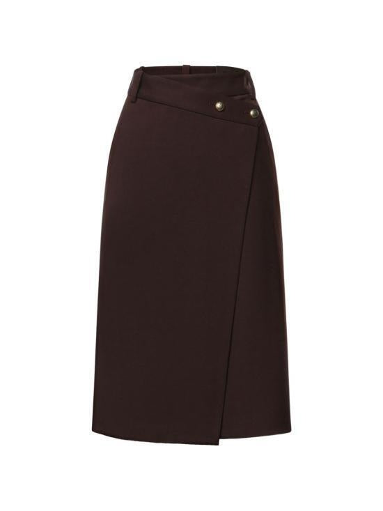 PINKO Gonna longuette in misto lana marzemino 107713A3MS M04 PINKO 
