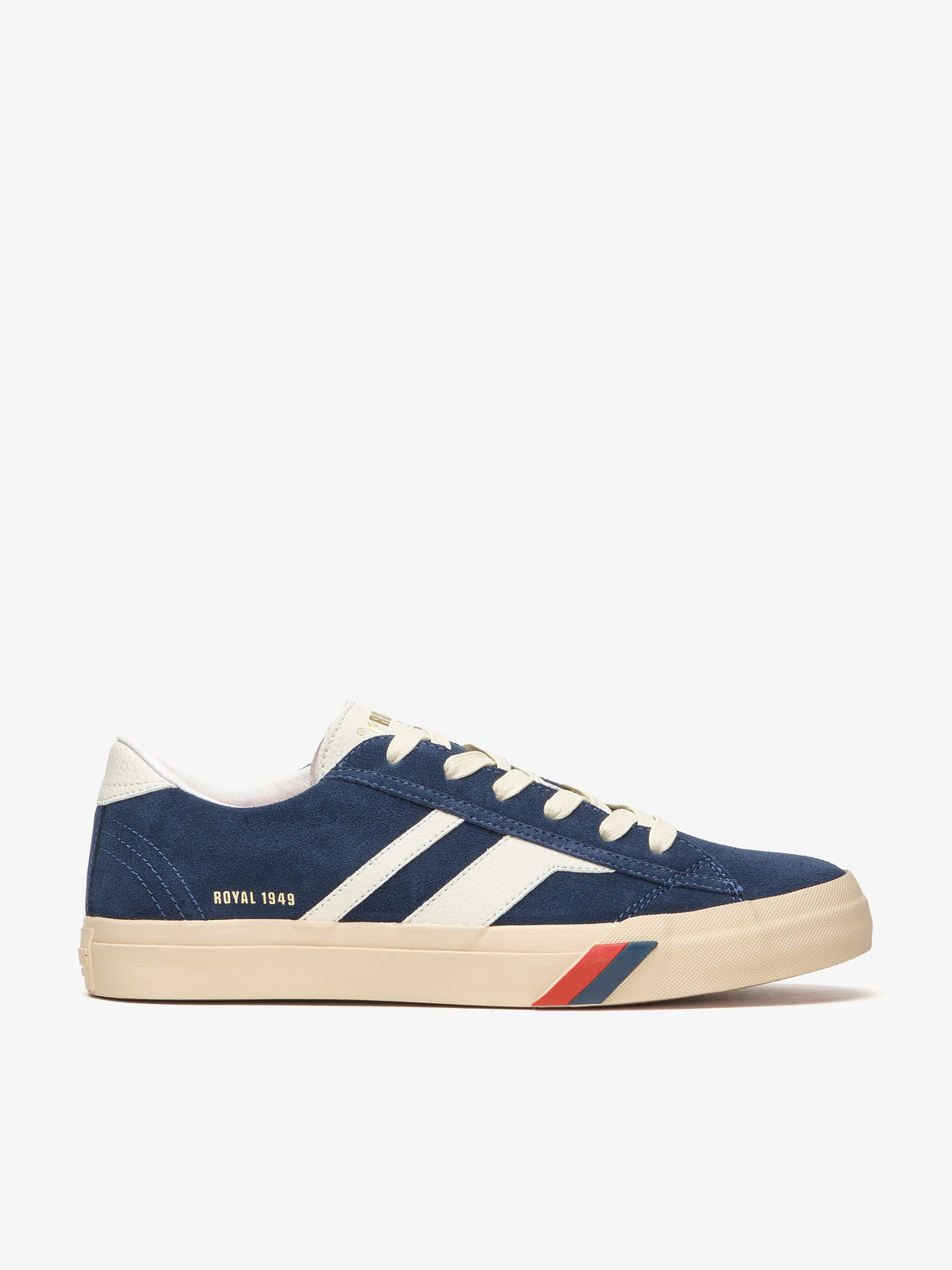 Royal Classic in Suede Blu e Avorio<BR/><BR/> RC426SLM BE00002 PRO-KEDS 