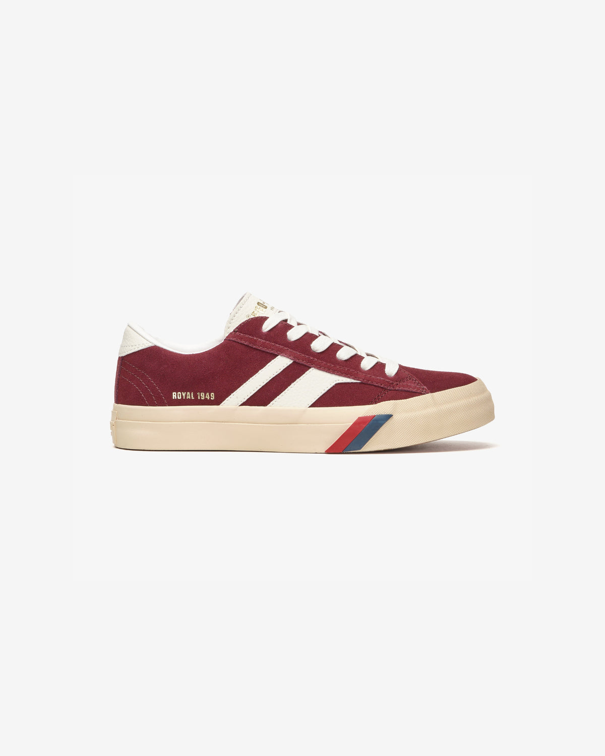 Royal Classic in Suede Bordeaux e Avorio RC426SLM BX00003 PRO-KEDS 