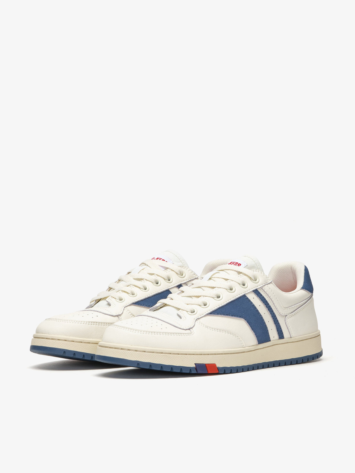 Sky in Pelle Crema e Blu<BR/><BR/> SK426SLM CB00005 PRO-KEDS 