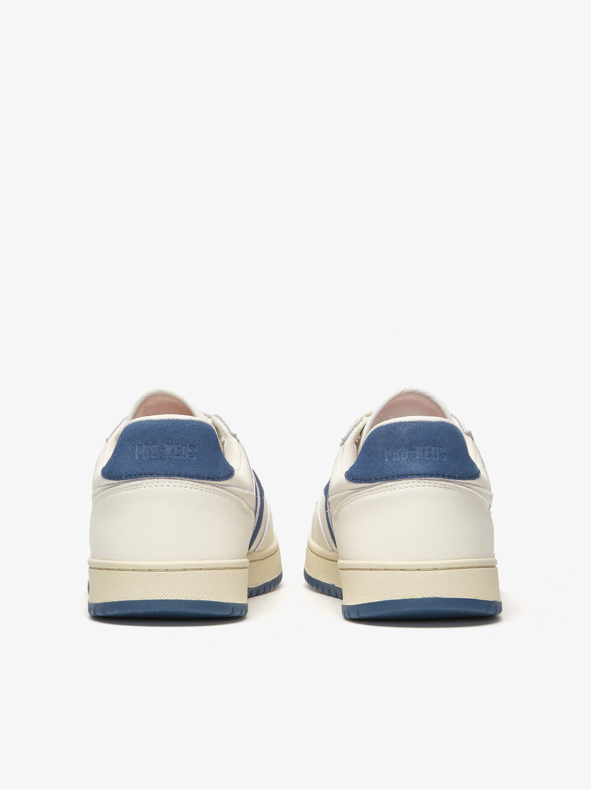 Sky in Pelle Crema e Blu<BR/><BR/> SK426SLM CB00005 PRO-KEDS 