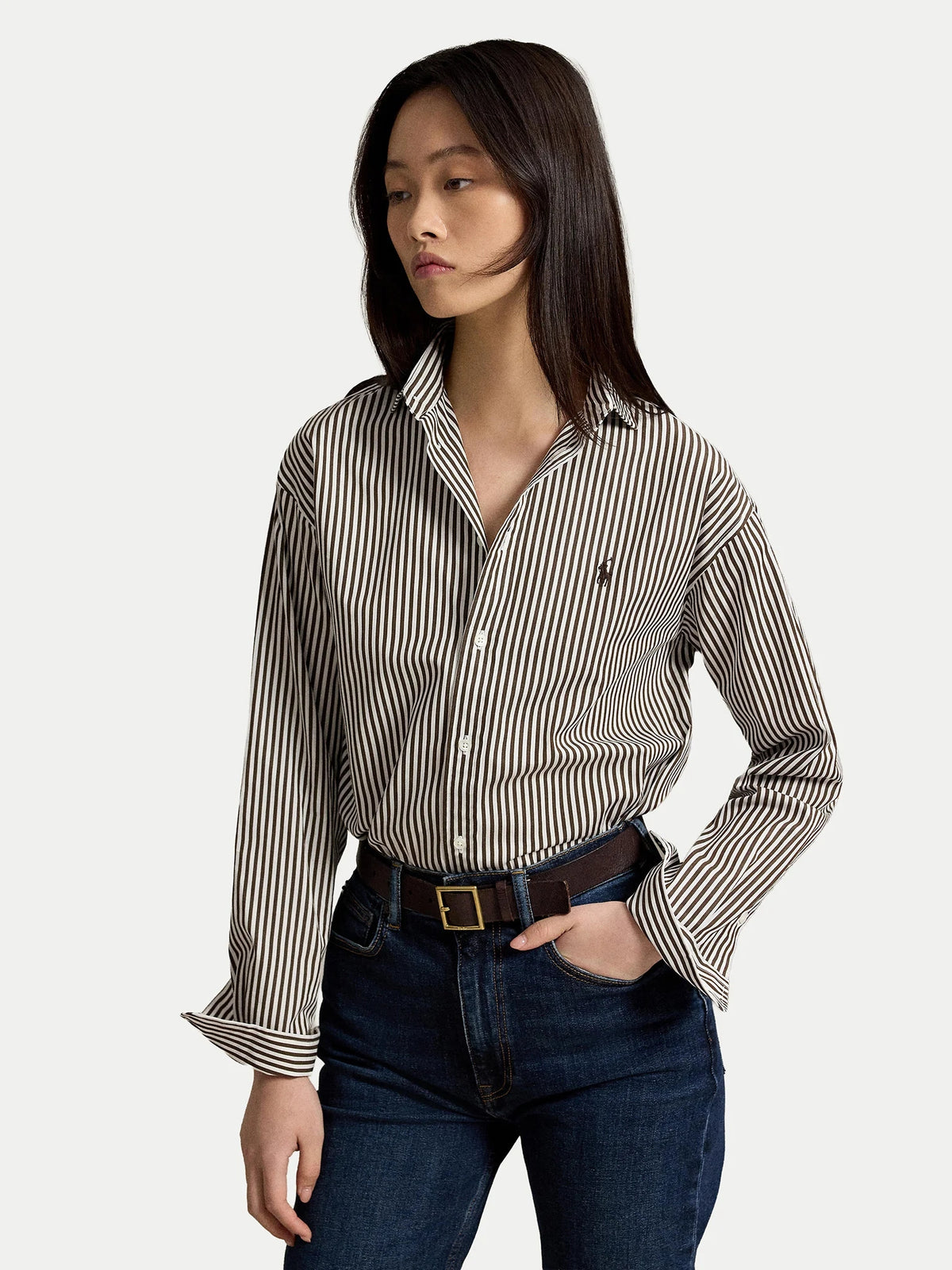 POLO RALPH LAUREN<BR/>Camicia in cotone a righe Relaxed-Fit 211910743 510 RALPH LAUREN 