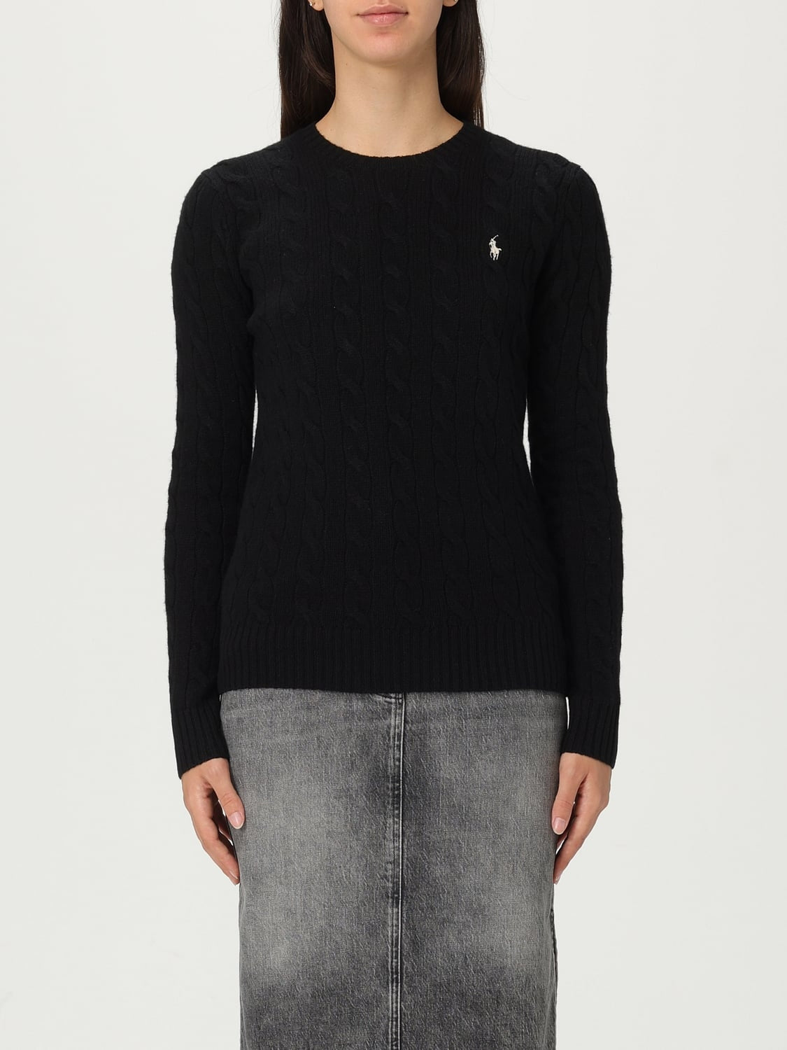 Maglia donna Julianna in lana e cachemire <BR/> 211971865 005 RALPH LAUREN 