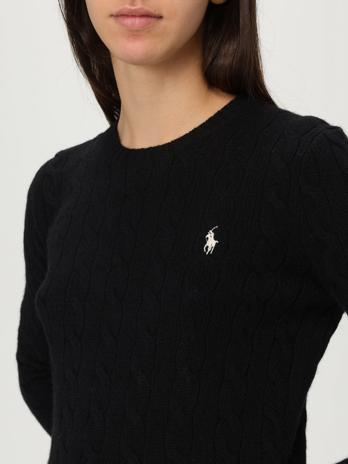 Maglia donna Julianna in lana e cachemire <BR/> 211971865 005 RALPH LAUREN 