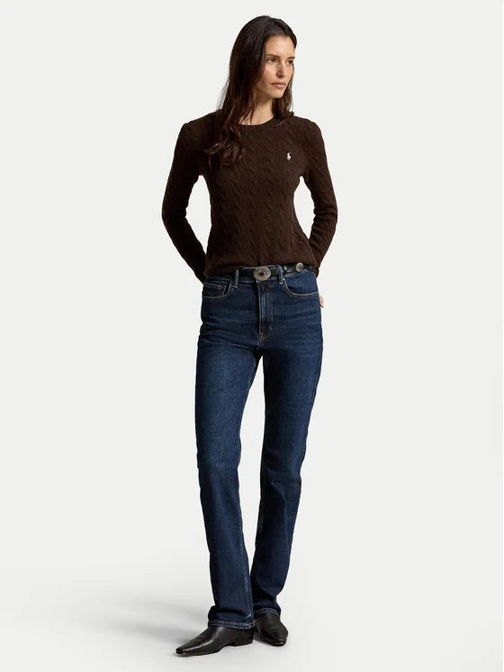 Maglia donna Julianna in lana e cachemire <BR/> 211971865 507 RALPH LAUREN 