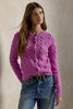 Cardigan donna in lana e cachemire