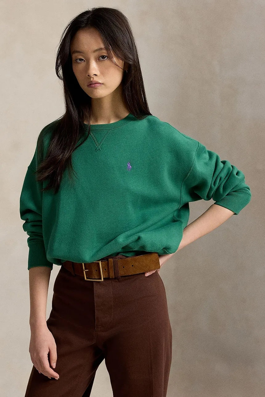 Felpa girocollo in maglia 211978306 515 RALPH LAUREN 