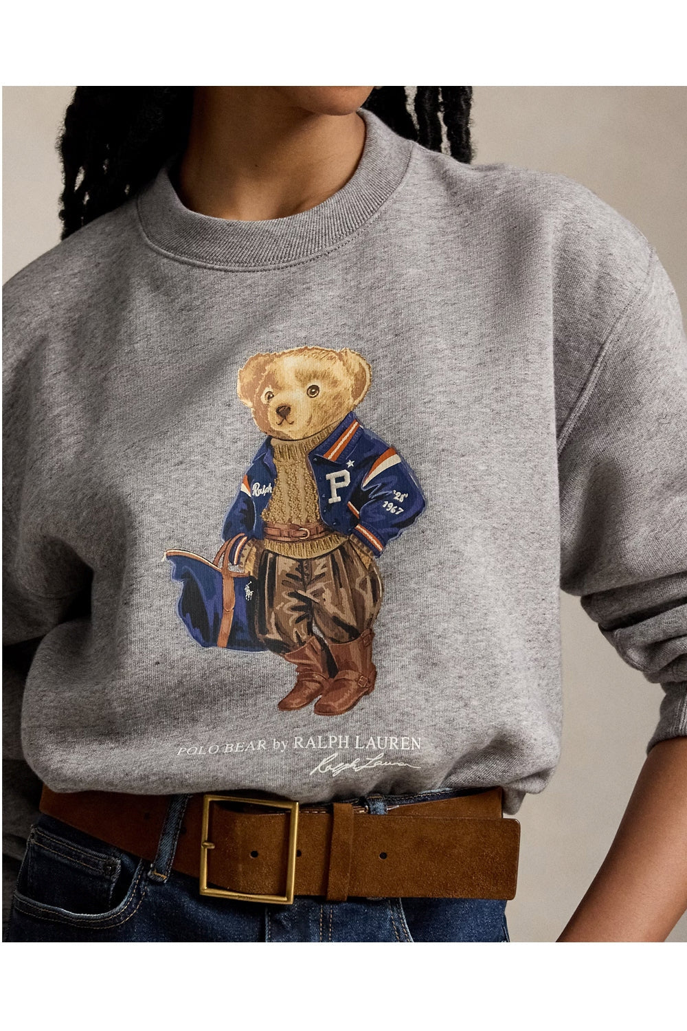 POLO RALPH LAUREN Felpa Polo Bear a girocollo 211B17788 001 RALPH LAUREN 