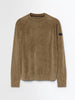 Velvet Techno Wash Round Knit