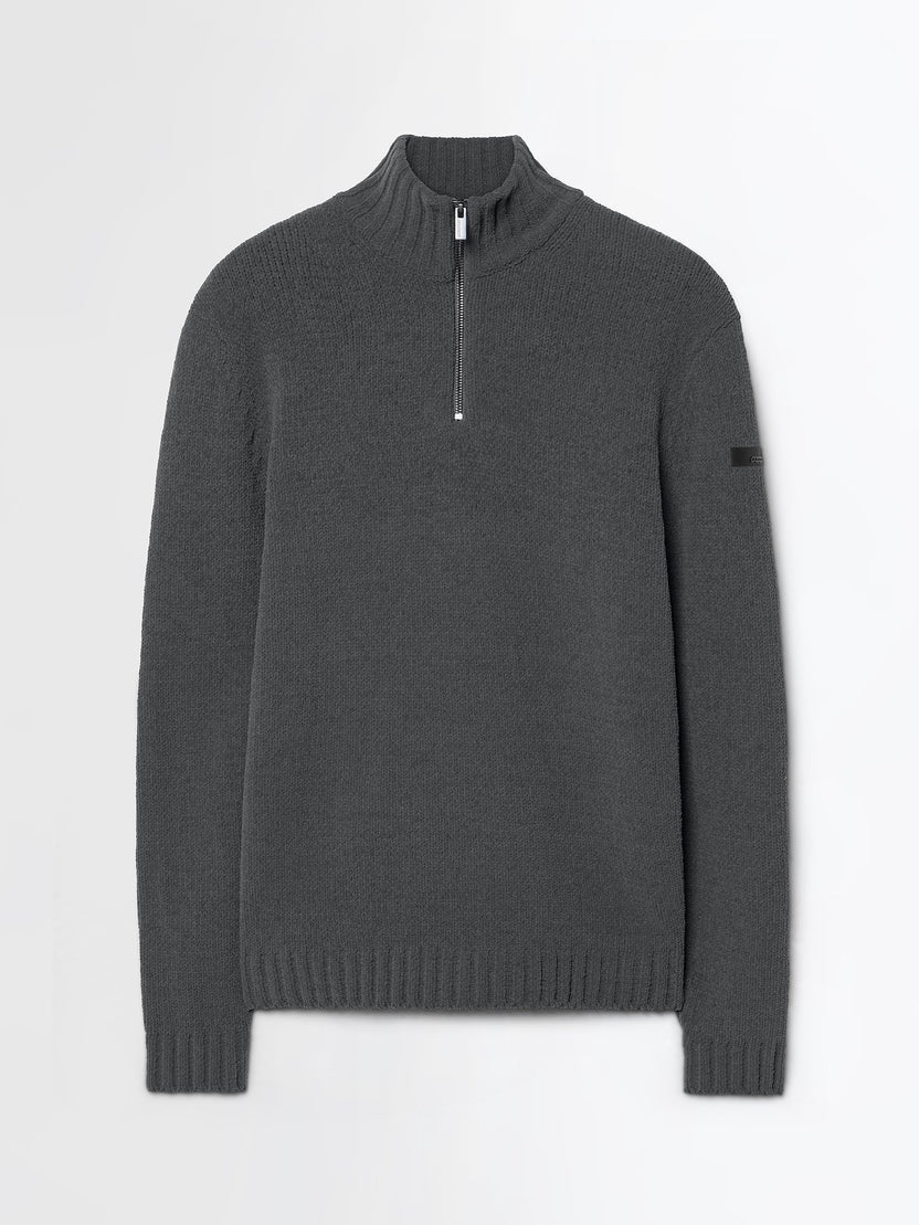 Cinematt Half Zip Knit<BR/> W26162 12 RRD 