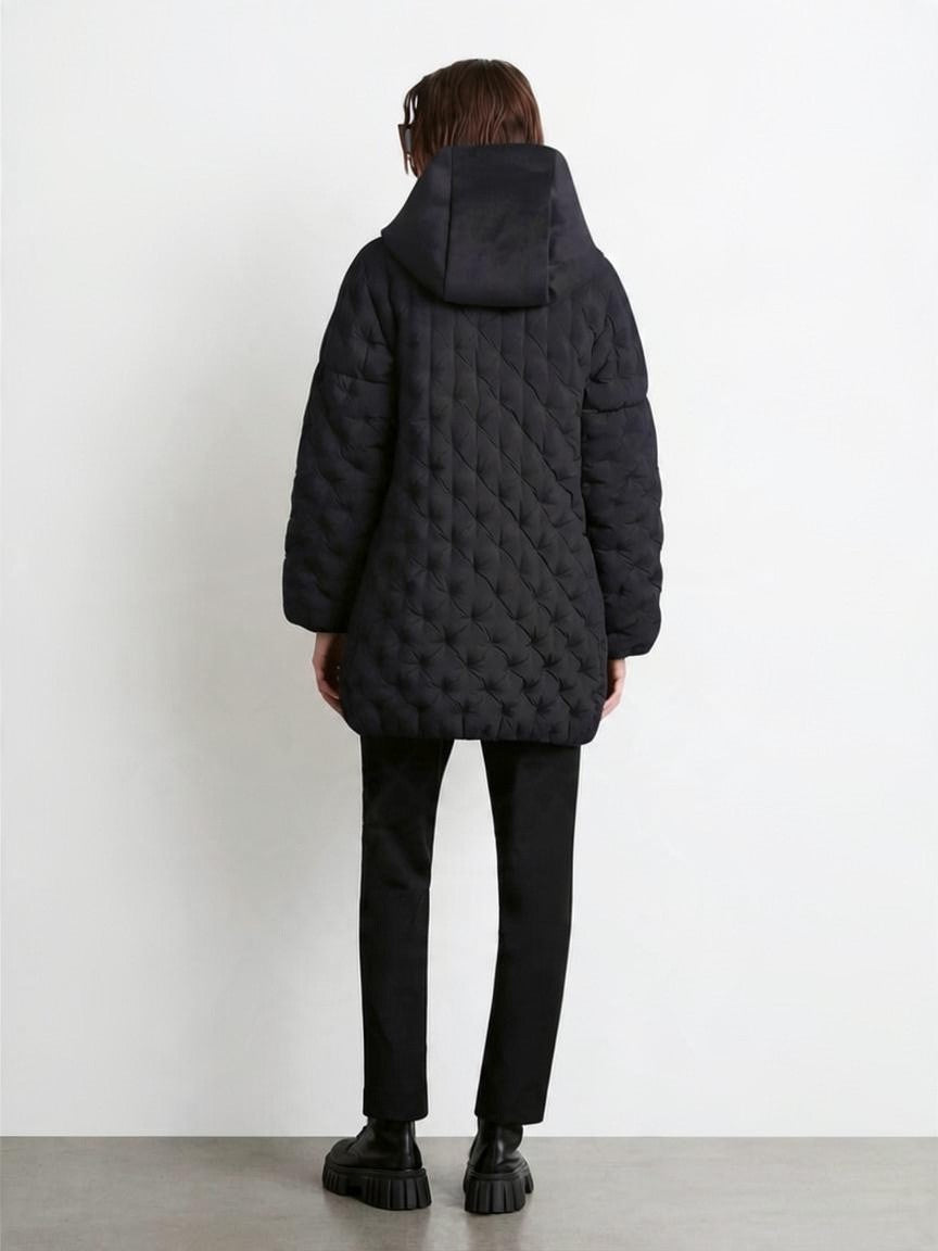 Dot Parka Over Wom Jkt<BR/> W26539 10 RRD 
