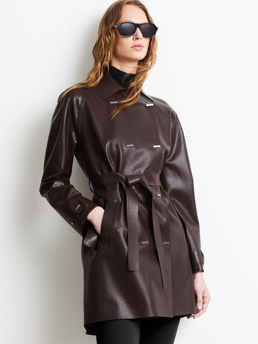 Double Furious Trench Wom Jkt<BR/> W26543 80 RRD 