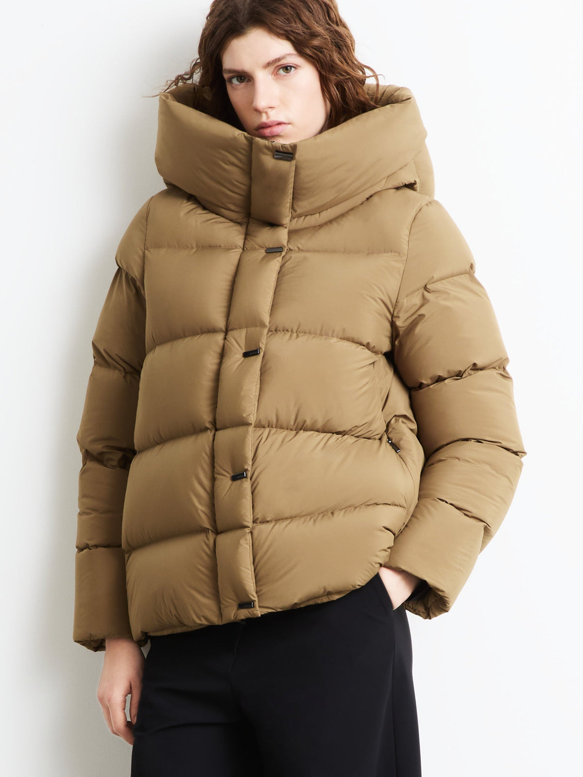 Puffy Tubic 14 Hood Wom Jkt<BR/> W26545 84 RRD 