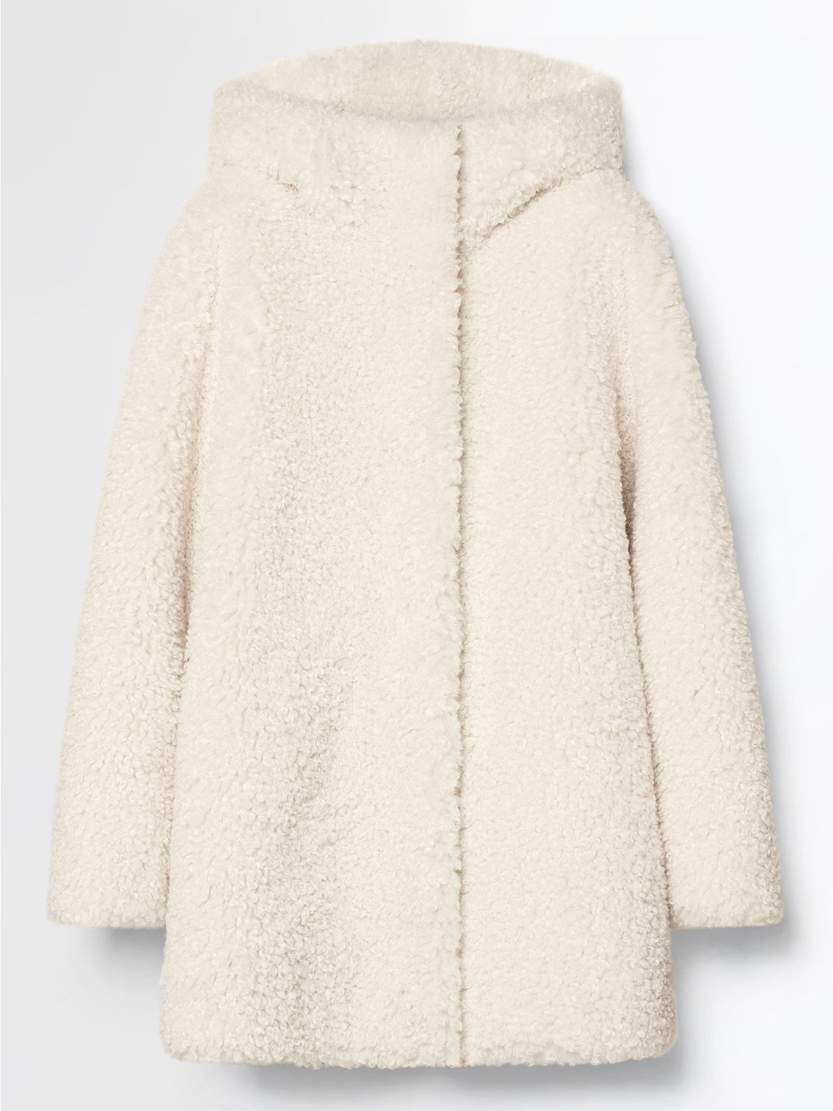 Lamb Hood Wom Jkt<BR/> W26571 85 RRD 