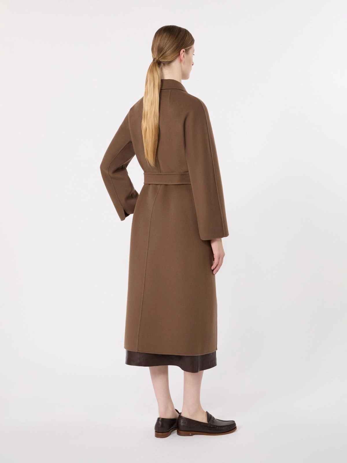 'S MAX MARA Cappotto midi in drap di lana ESTURIA 097 S MAX MARA 