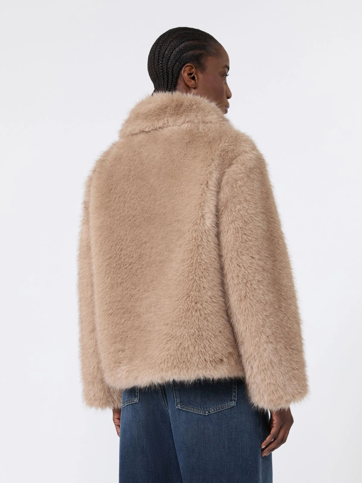 'S MAX MARA Cappotto corto dalla texture soffice SMMALCE 001 S MAX MARA 