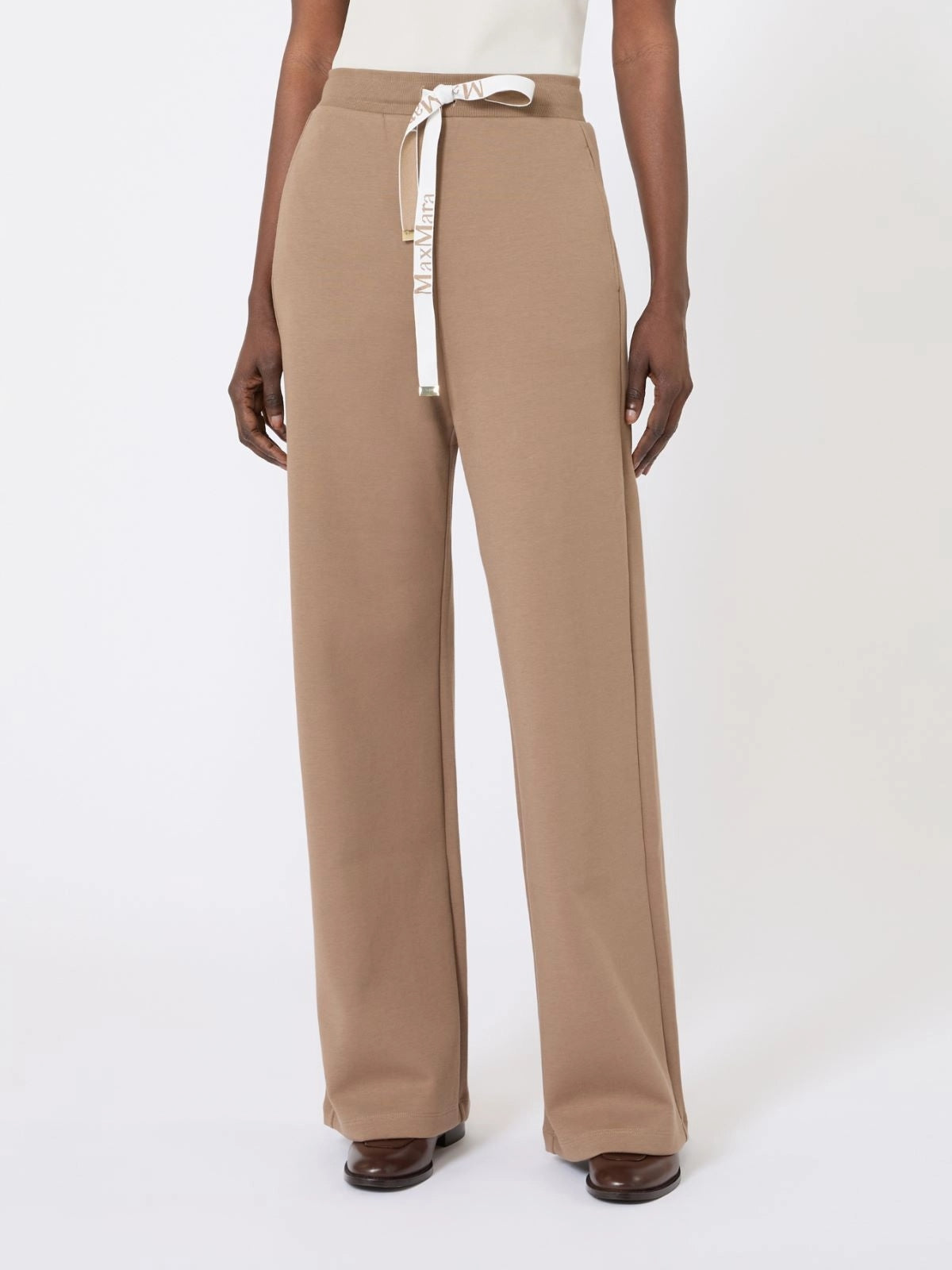 'S MAX MARA Pantalone ampio in jersey double SMMBALI 006 S MAX MARA 