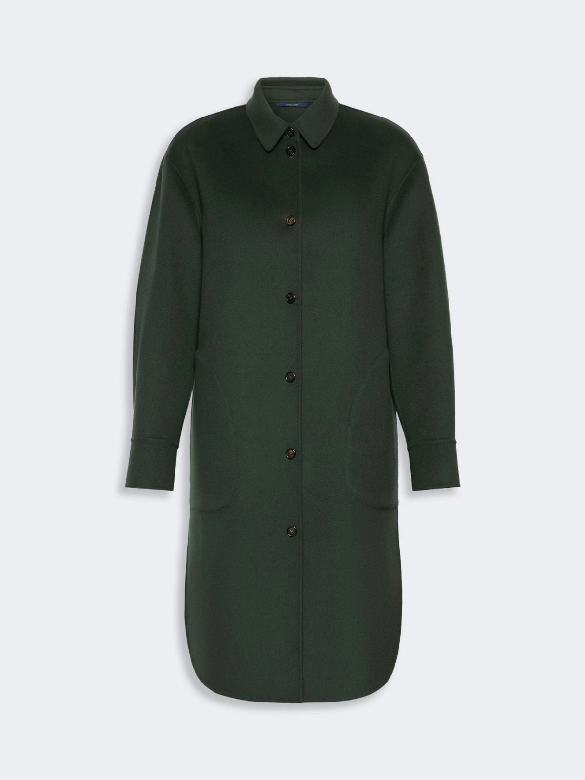 'S MAX MARA Cappotto midi in drap di lana SMMFANTE 018 S MAX MARA 