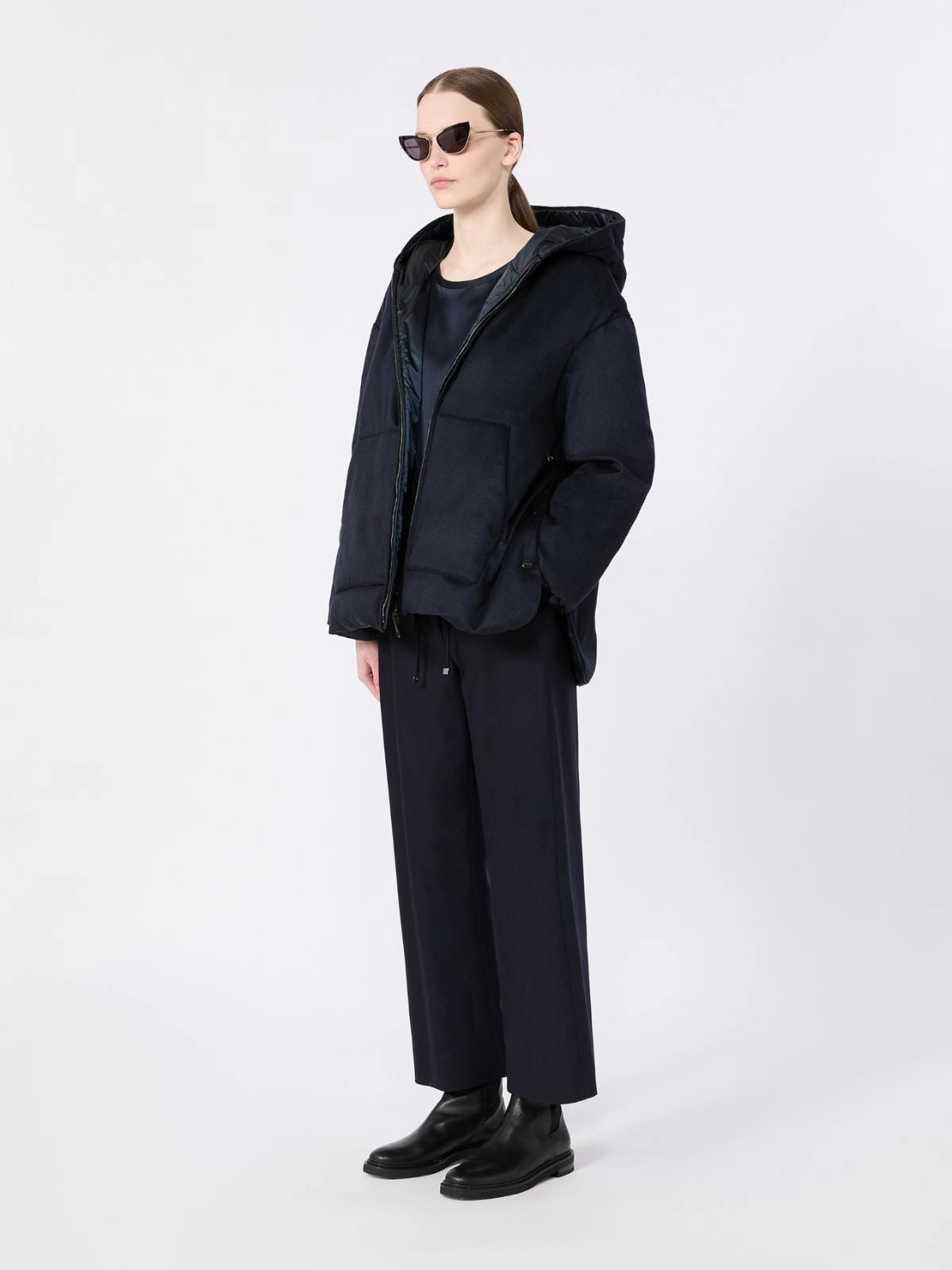 'S MAX MARA Pantalone jogging in lana stretch SMMFLORIA 006 S MAX MARA 