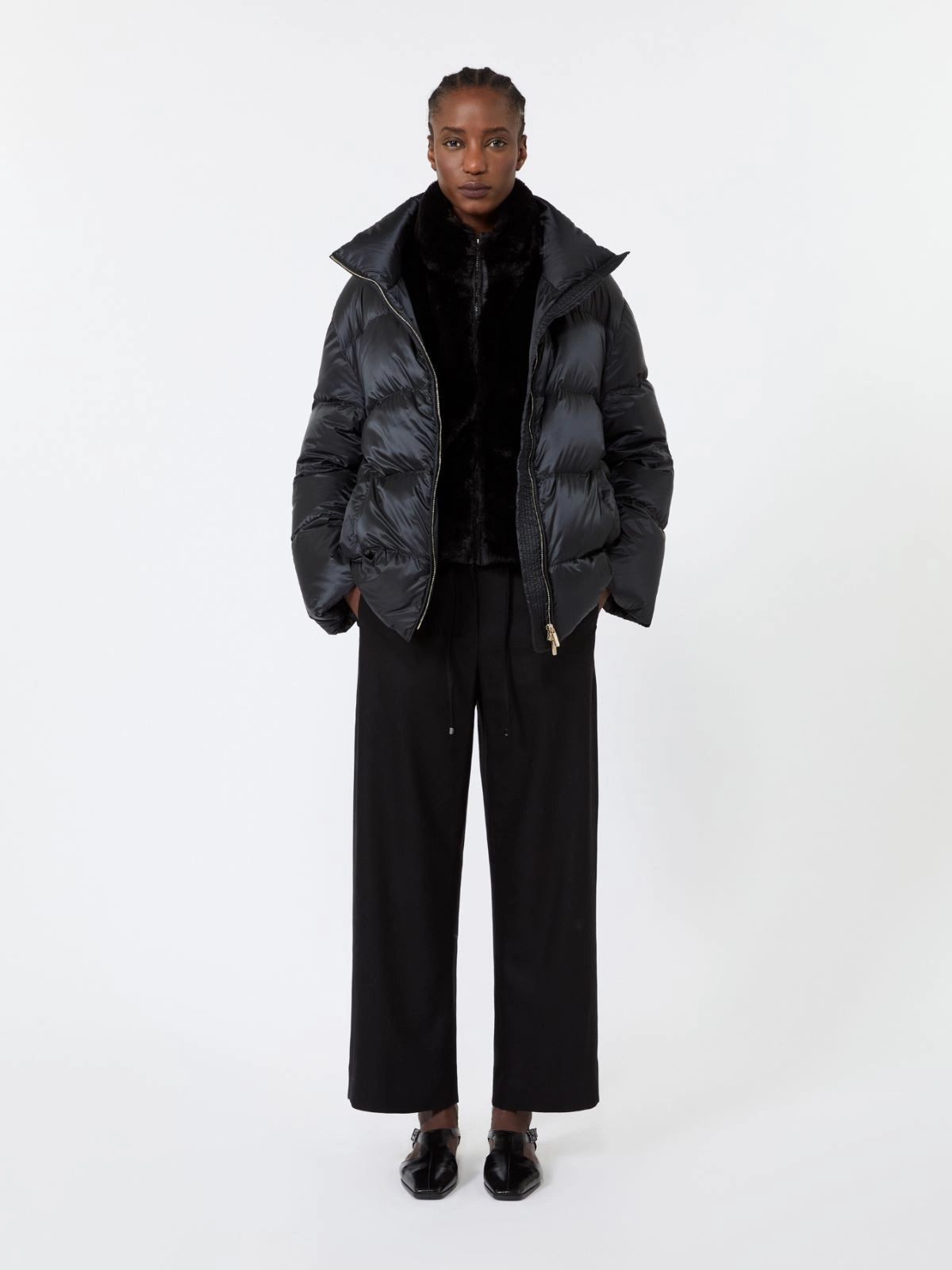 'S MAX MARA Pantalone jogging in lana stretch SMMFLORIA 017 S MAX MARA 
