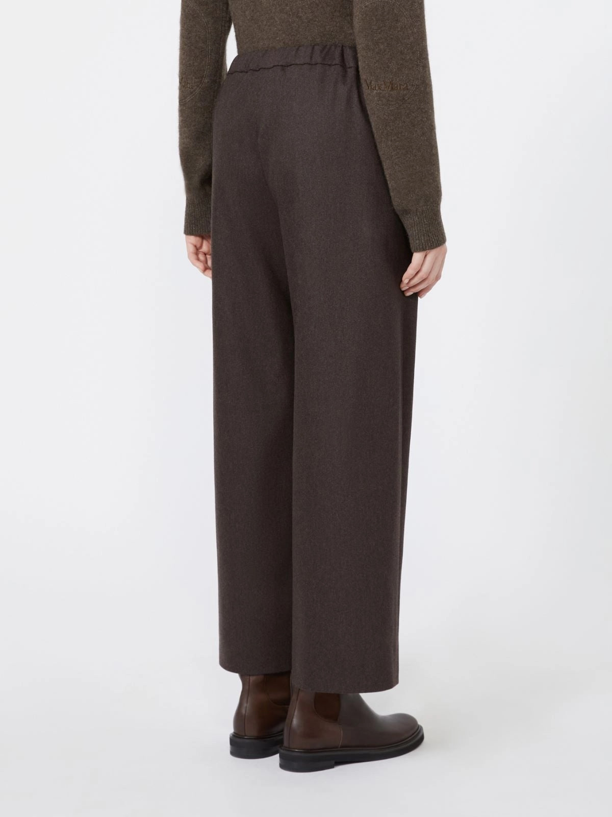 'S MAX MARA Pantalone jogging in lana stretch SMMFLORIA 038 S MAX MARA 